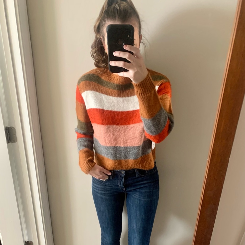 NWT striped Dress Up sweater